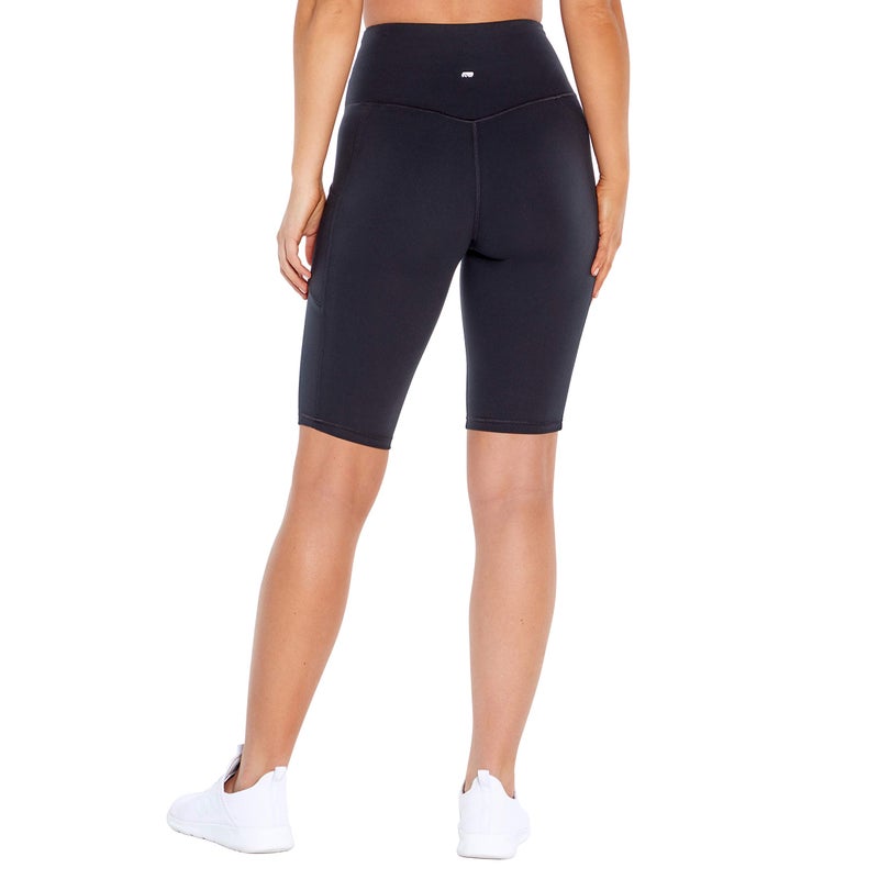 Marika Women's Olivia High Rise Tummy Control Bermuda Short, Black, Small - Image 4